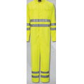 Bulwark Men's 7 Oz. Hi Visibility Men's Deluxe Coverall - Yellow/Green